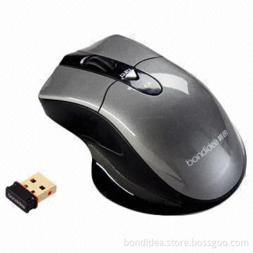 New Wireless Mouse with Double Channel Communication Technology, Super Anti-interference